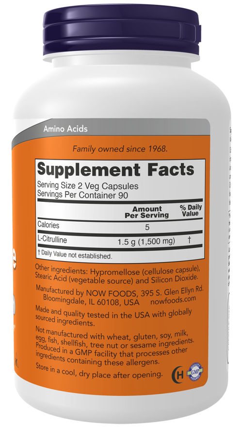 Now L-Citrulline