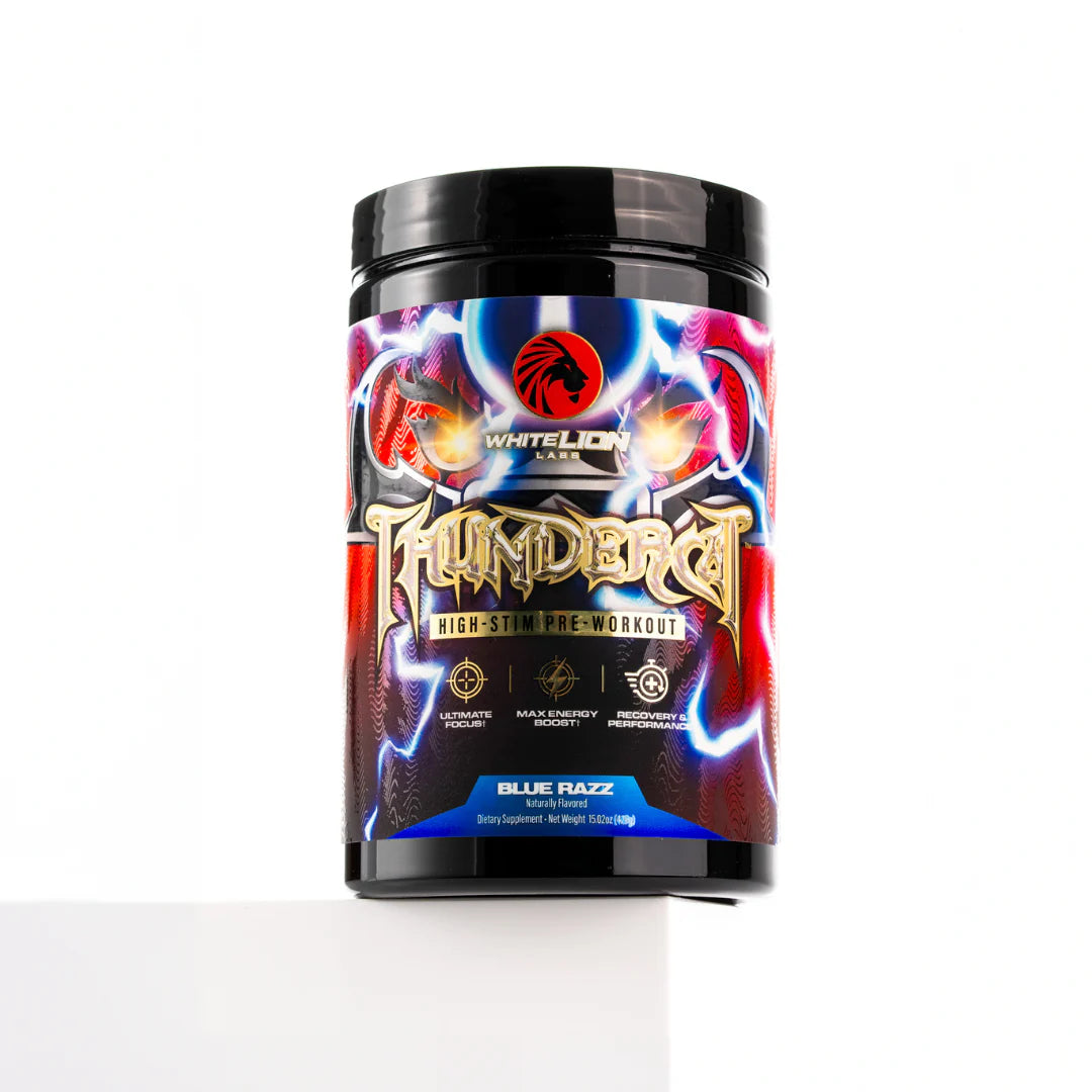 White Lion Labs Thundercat High-Stim Pre-Workout Blue Razz
