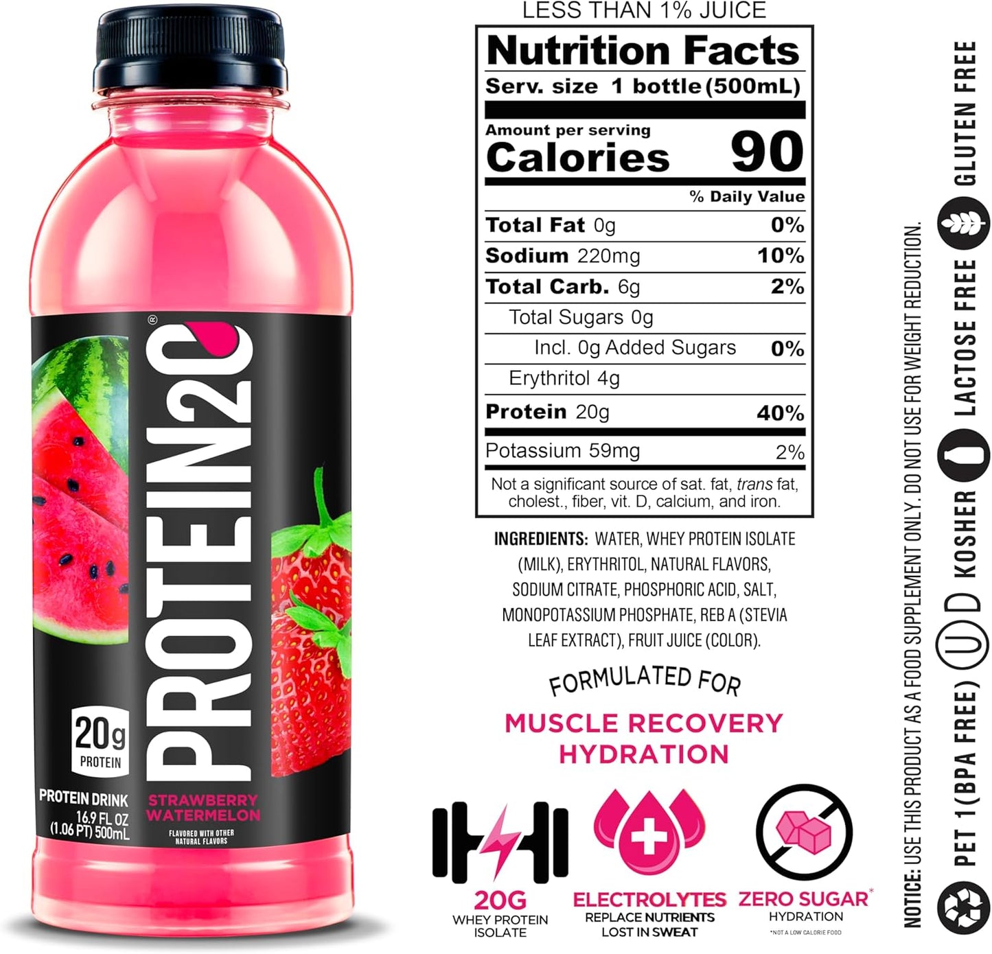 Protein2o Strawberry Watermelon