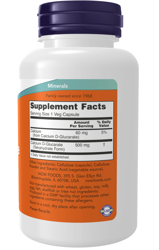 Now Calcium D-Glucarate