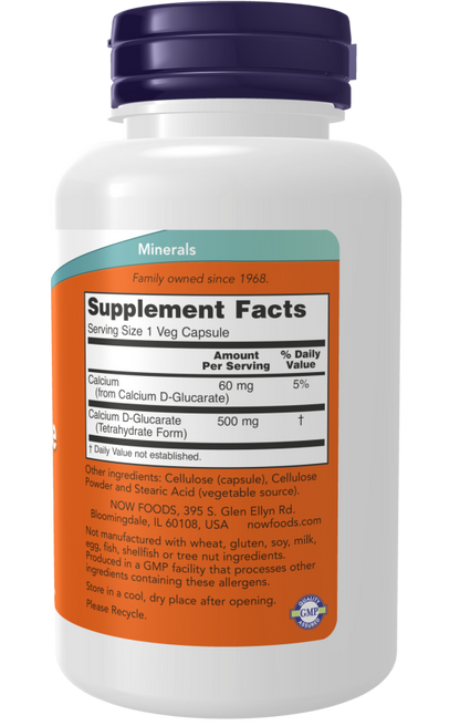 Now Calcium D-Glucarate