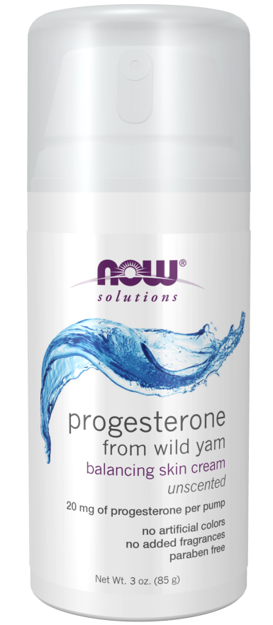 Now Solutions Progesterone from Wild Yam Balancing Skin Cream