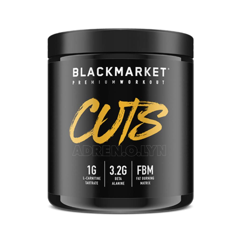 BLACKMARKET CUTS Pre Workout Blue Razz