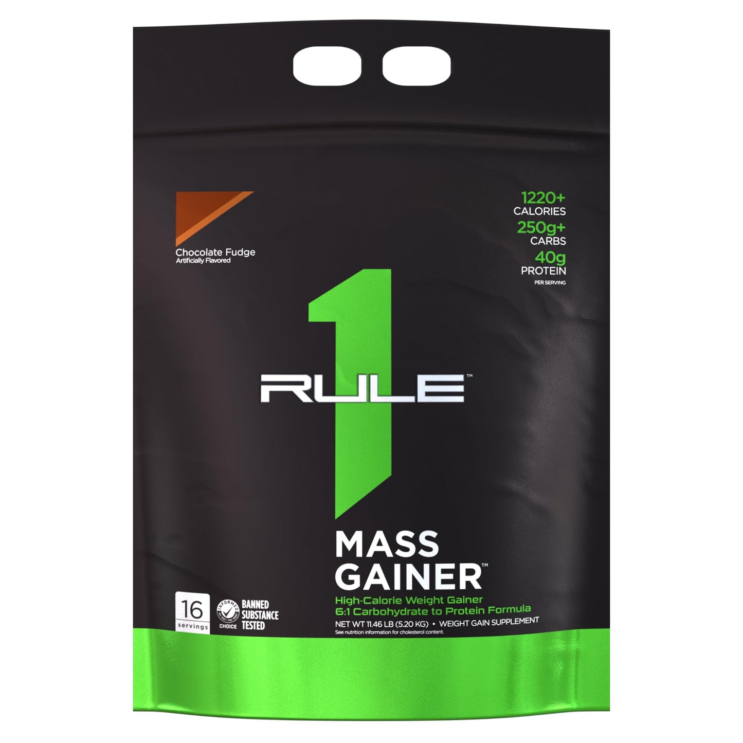 Rule 1 R1 Mass Gainer Chocolate Fudge