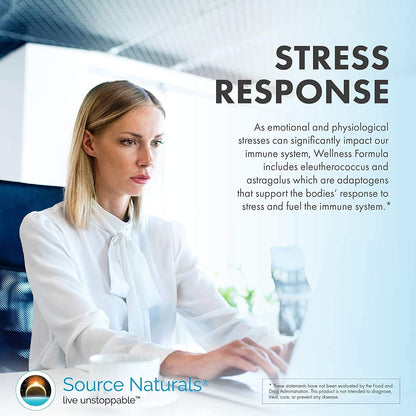Source Naturals Wellness Formula  Advanced Immune Support