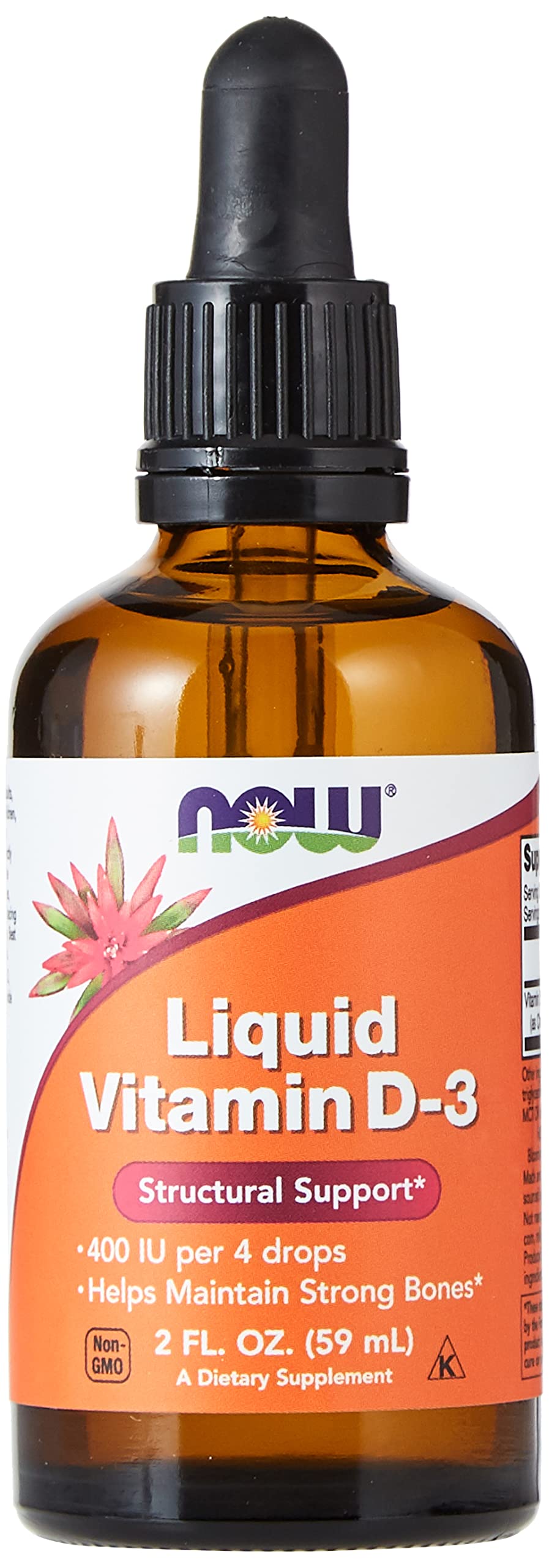 Now Vitamin D-3 Liquid