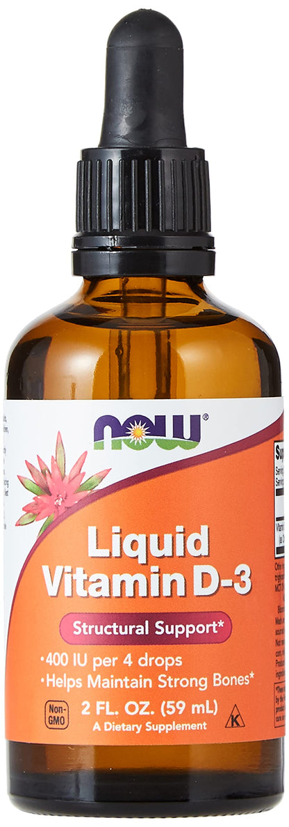 Now Vitamin D-3 Liquid