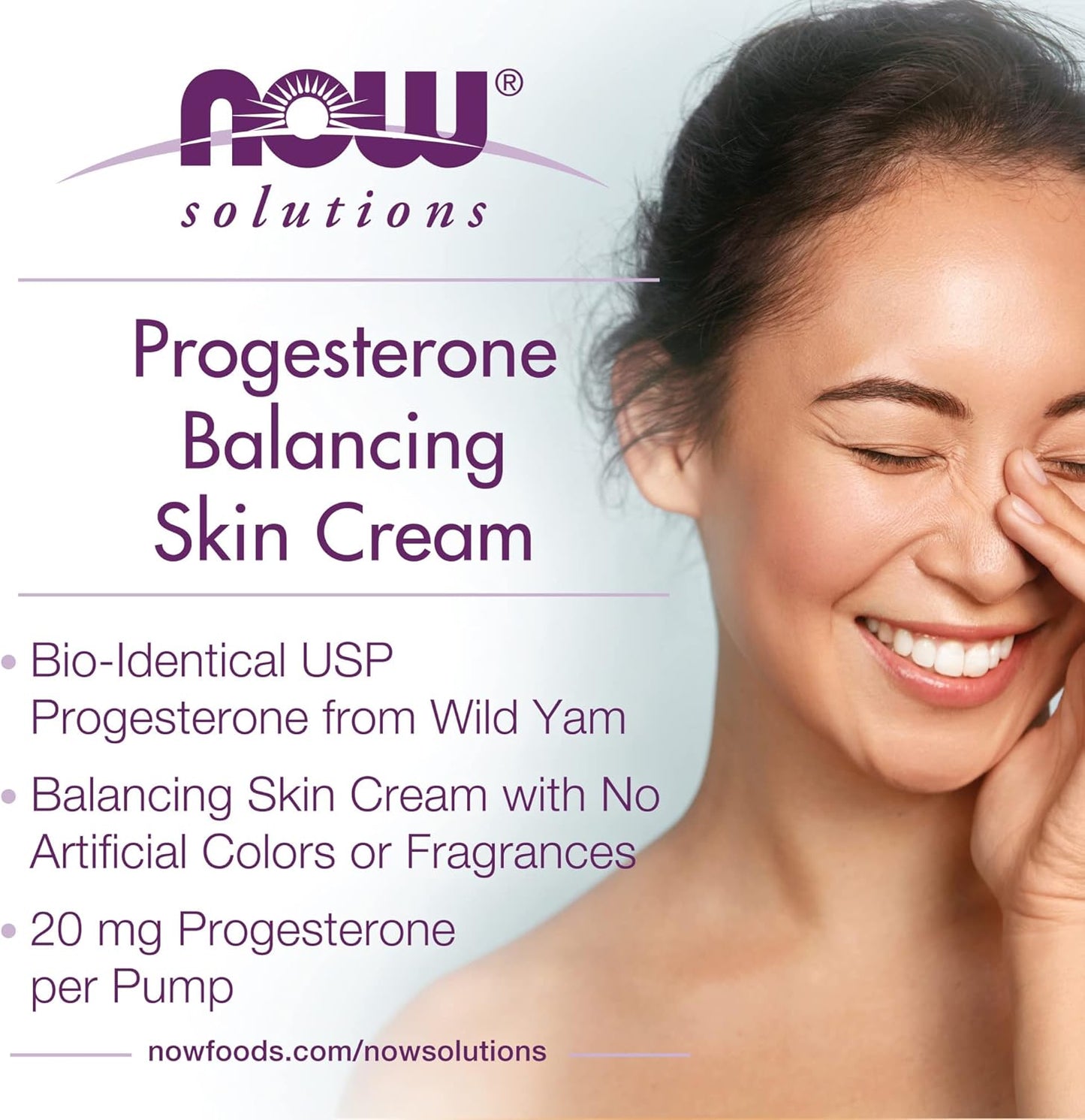 Now Solutions Progesterone from Wild Yam Balancing Skin Cream