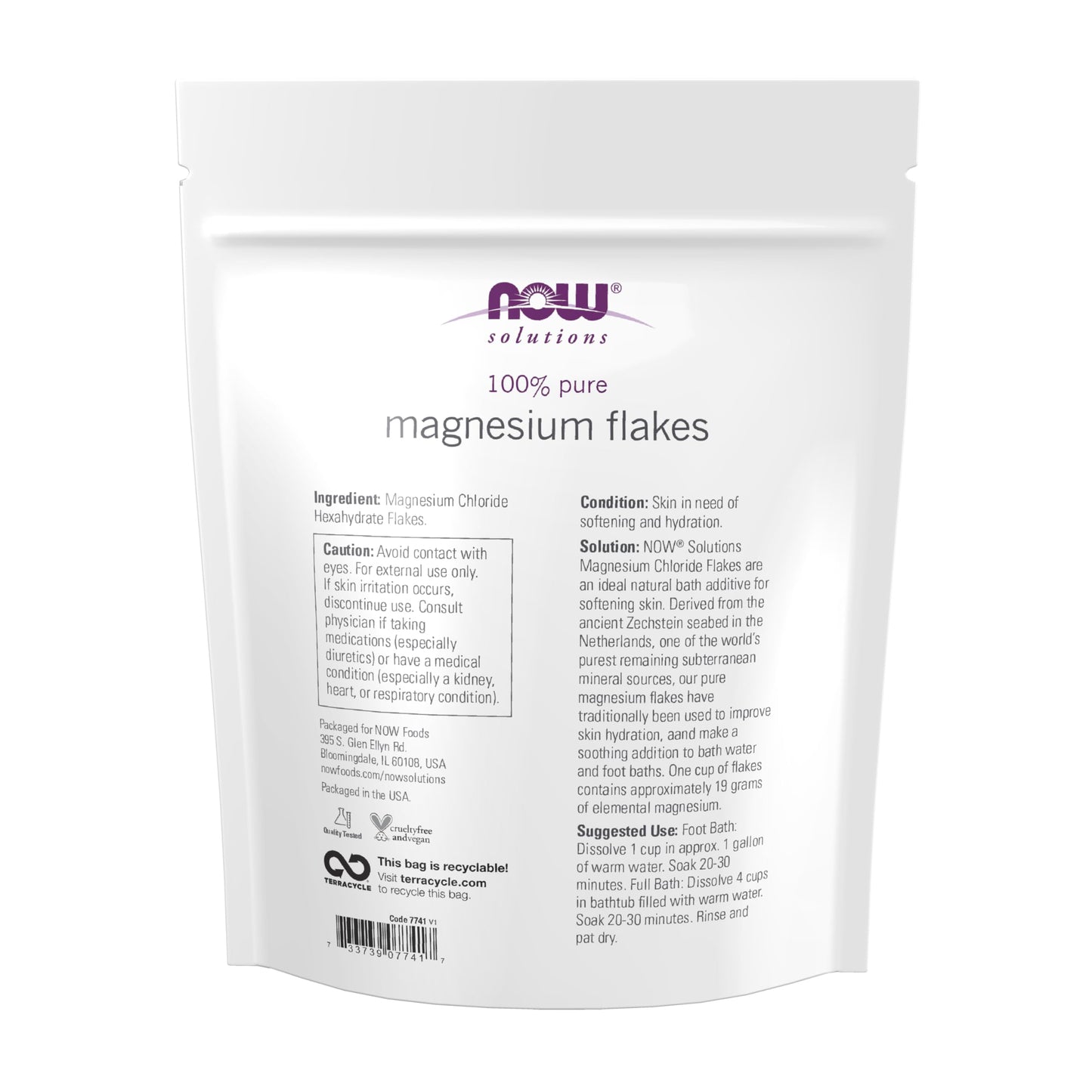 Now Solutions Magnesium Flakes