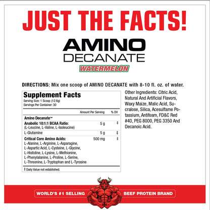 MuscleMeds Amino Decanate Watermelon