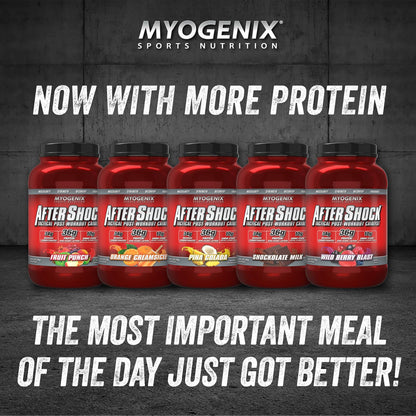 Myogenix Aftershock Post Workout Whey Protein Powder Orange Creamsicle