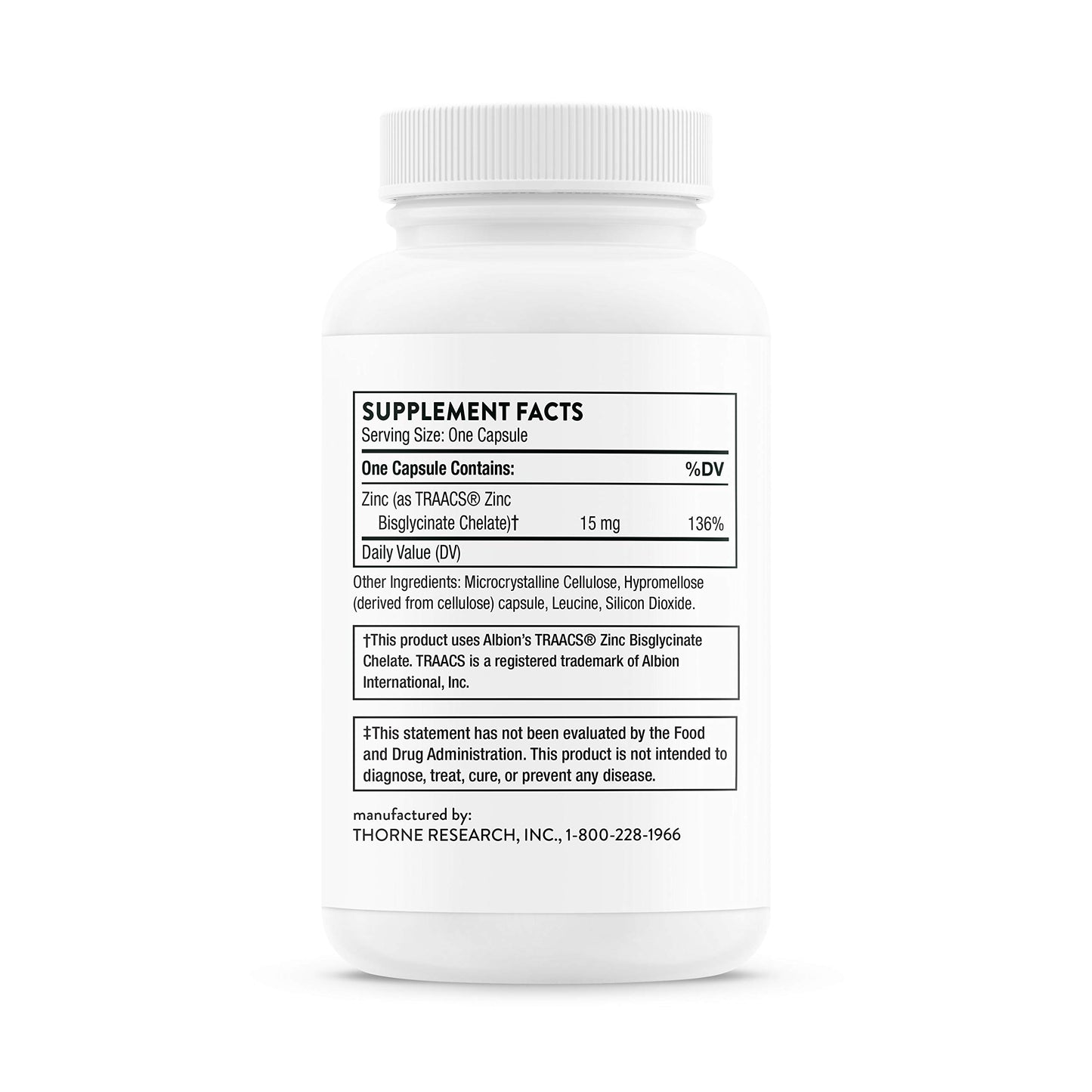 THORNE Zinc Bisglycinate