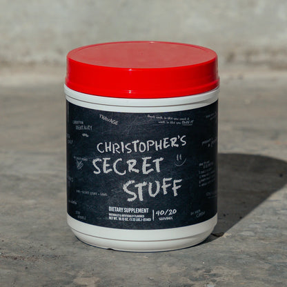 Christopher’s Secret Stuff Pre Workout