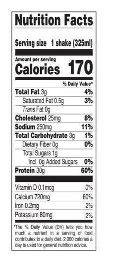 QUEST 30g Vanilla Protein Shake 4pack
