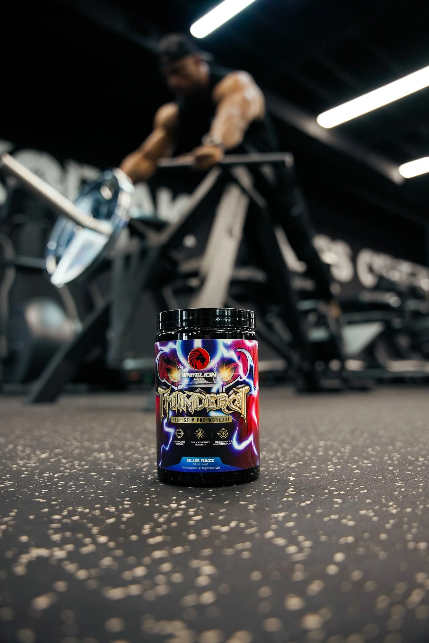White Lion Labs Thundercat High-Stim Pre-Workout Blue Razz