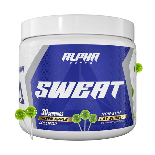 Alpha Supps Sweat - Green Apple