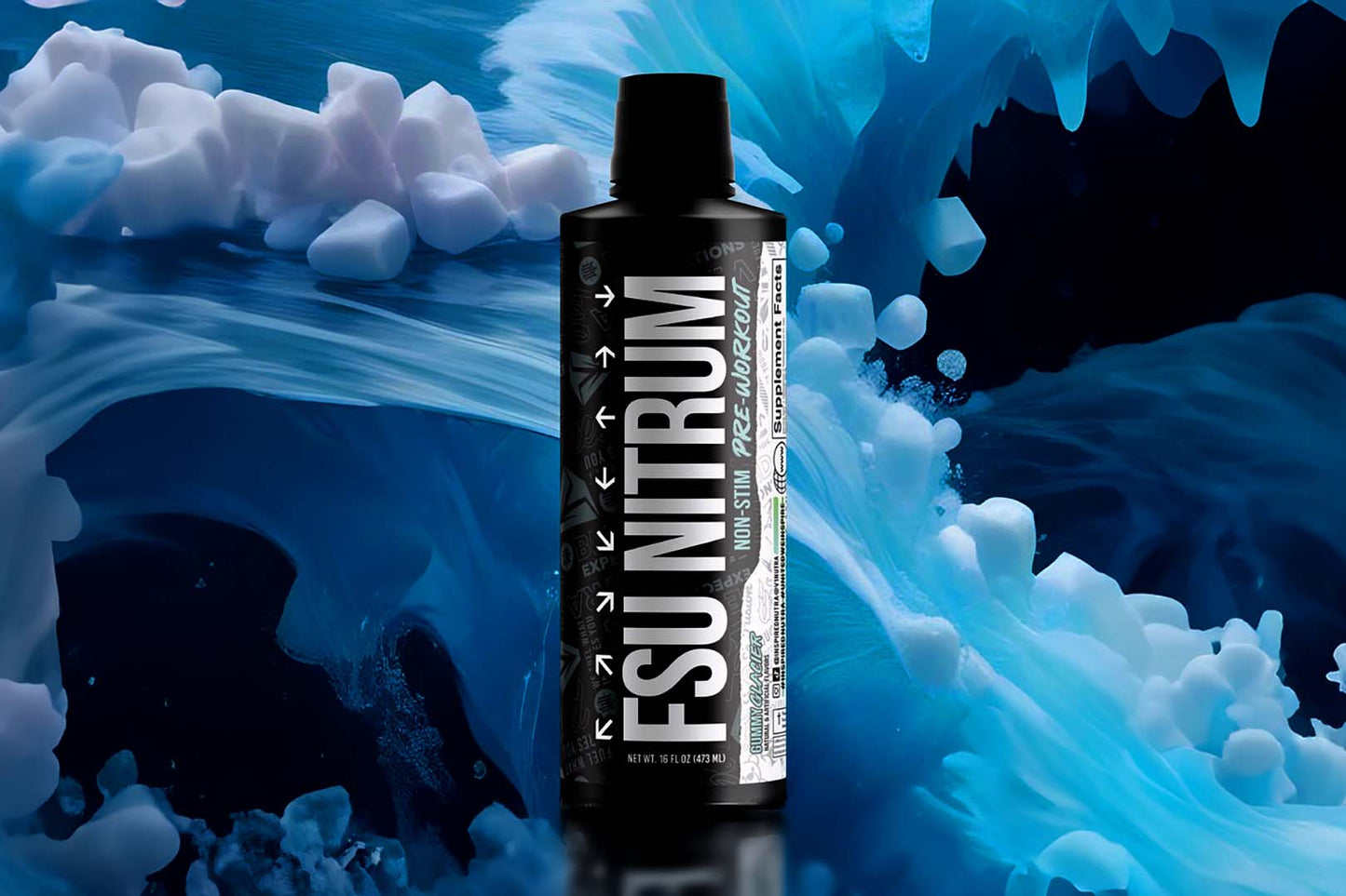 FSU Nitrum Non-Stim Pre Workout Gummy Glacier